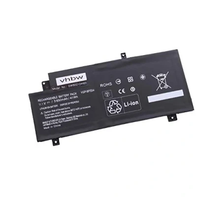 Immagine di vhbw 1x batteria compatibile con Sony Vaio SVF15A1C5E, SVF15A1BCXS notebook (3600mAh, 11,1V, Li Ion) infochip
