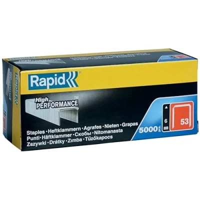 Immagine di Rapid 11856250 No. 53 Graffe a filo fine 6 mm, Acciaio