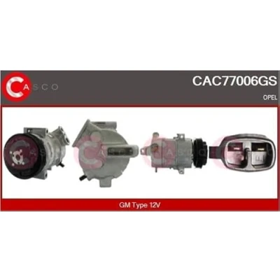 Immagine di CASCO CAC77006GS Compressore Aria Condizionata 5SL12C 12V R134a OPEL: Corsa D Hatchback, E Hatchback