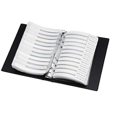 Immagine di Fasizi 1% 0603 SMD 170 Valori Resistore (0 ohm 10M ohm) E 55 Condensatore (1pF 1uF) Kit Assortiti Libro Campioni