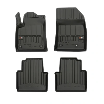 Immagine di FROGUM 3D408043 Set tappetino Gomma anteriore e posteriore 4 nero CITROËN: C3 Aircross 2