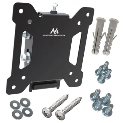 Immagine di Maclean MC 596 Supporto Staffa TV Monitor LED LCD a Parete 13&#039;&#039; 27&#039;&#039; 20kg Universale Nero