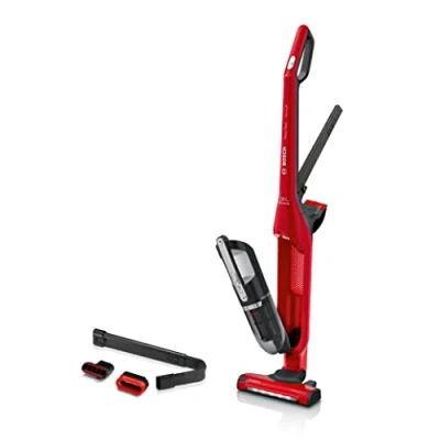 Immagine di BOSCH BBH3ZOO28 Aspirateur balai sans fil 2en1 et multifonction Flexxo Zooo 2 vitesses 28 V 55 mn dautonomie Rouge