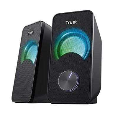 Immagine di Trust Arys 2.0 RGB 2.1 Altoparlante per PC Cablato 12 W Nero