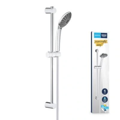 Immagine di GROHE Set Asta Doccia a Getto Fisso Vitalio Joy Cromo 27322000