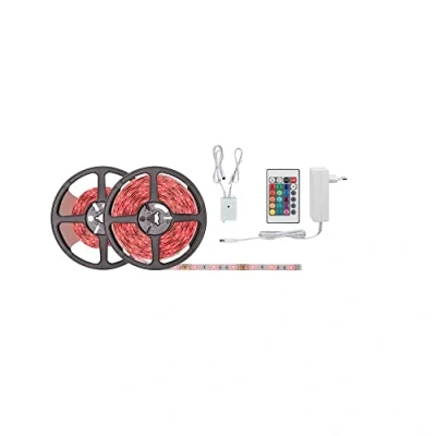 Immagine di Paulmann SimpLED 78979 Kit completo striscia LED con spina 12 V 7.5 m RGB