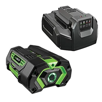 Immagine di EGO Power+parti BA2800T 5.0Ah batteria con indicatore del carburante e CH2100 Standard Charger Set