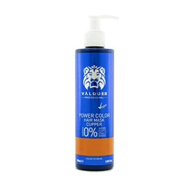 Immagine di Maschera Válquer Professional Power Color per capelli colorati. Vegano e senza solfati (Rame). Esaltatore del colore dei 275 ml