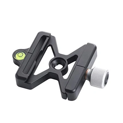 Immagine di SUNWAYFOTO MAC 15 Treppiede Ballhead Quick Release Morsetto, Arca Swiss 200PL 14 QR Plate compatibile, DSLR Camera Accessorio