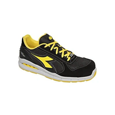 Immagine di Utility Diadora Run Net Airbox Low S1P Src Scarpa di Sicurezza Uomo, Nero (Black/Anthracite), 43 EU