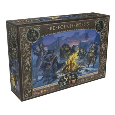 Immagine di CMON A Song of Ice &amp; Fire Helden des Freien Volks 3 And Combat Gioco, Colore Multi Colored, 5. Freies Volk Erweiterung, CMND0220