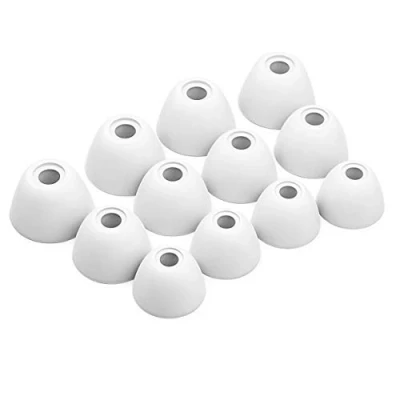 Immagine di Okuli 12 x Gommini Auricolari in Silicone Ricambio per Samsung Galaxy Buds 1 Cuffie Bianco