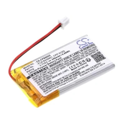 Immagine di Battery for Plantronics 65358 01 Li poly 3.7V 300mAh 01, 64399 64327 PLN 6439901, ED 6535801, CPP 512Q