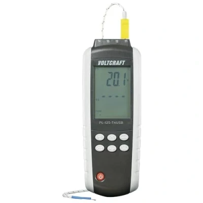 Immagine di VOLTCRAFT PL 125 T4 Termometro 200 +1372 C Sensore tipo K, J