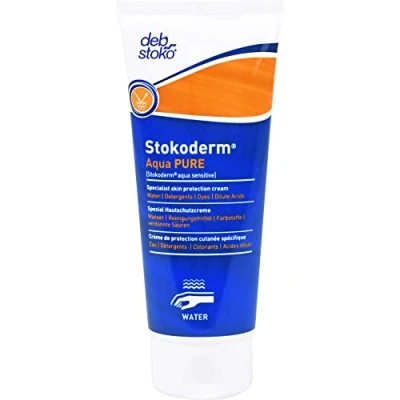 Immagine di Crema per la protezione della pelle 100 ml Deb Stoko Stokoderm® aqua PURE SAQ100ML 1 pz.