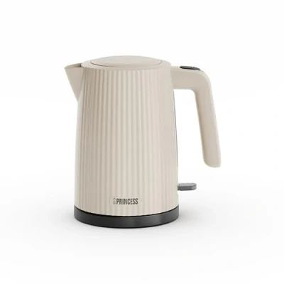 Immagine di Princess Bollitore Wave, 1,7L, 360 senza fili, 2200W, BPA free, protezione surriscaldamento e secco, indicatore livello acqua, filtro rimovibile, spegnimento automatico, cavo 0,7m, 236048