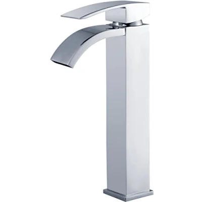 Immagine di DP Bath SAC 0002 Rubinetto Lavello Alto, Argento