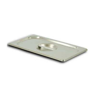 Immagine di HOOZ GN 1/3 Coperchio senza incavo per il cucchiaio, Acciaio inossidabile, contenitori Gastronorm alimenti, Gastro resistente al calore