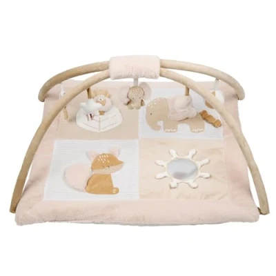 Immagine di Nattou Playmat Rectangular with Arch FLO, OLI, ERNEST, 80 cm, Flo Beige
