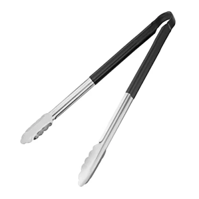 Immagine di Vogue Colour Coded Serving Tong Black 405mm [HC848]