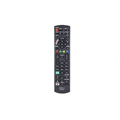 Immagine di Dcu tecnologic telecomando panasonic tv lcdled compatibile con pulsante per netflix nero