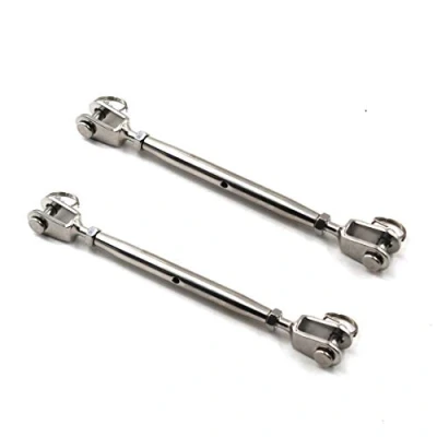 Immagine di jaw and Turnbuckle 304 acciaio INOX chiuso corpo tenditore, M6, 2