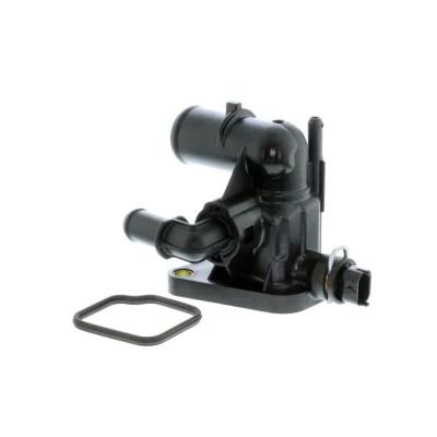 Immagine di VEMO V24 99 0020 Termostato motore 88 EXPERT KITS + con guarnizione sensore alloggiamento, Alloggiamento in plastica