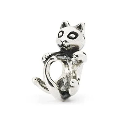 Immagine di Trollbeads Allegro gattino Silver Bead, small, Argento sterling, 0