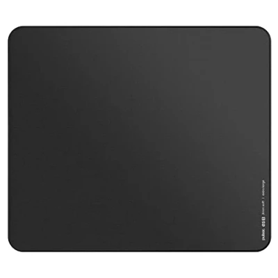 Immagine di PulsarGamingGears ES1 eSports, tappetino per mouse da gioco professionale, spessore 3 mm, base antiscivolo, cuciture di precisione anti sfilacciamento 49x41,9 cm (XL, nero)