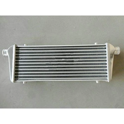 Immagine di Intercooler universale turbo in alluminio, 550 x 230 65 mm, barra e piastra