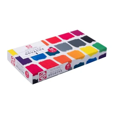 Immagine di Talens Gouache Set base extra fine, 10 x 20 ml