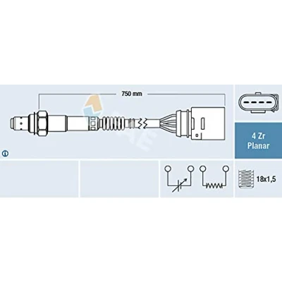Immagine di Sonda lambda FAE 77911
