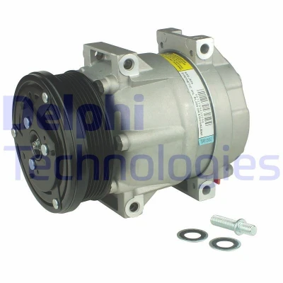Immagine di DELPHI TSP0155953 compressore Aria Condizionata V5 PAG 46 con olio CHEVROLET: Aveo / Kalos Hatchback, Hatchback