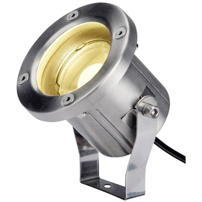 Immagine di SLV 1001962 NAUTILUS Faretto da giardino LED (monocolore) 9 W Argento