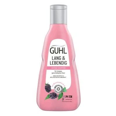 Immagine di Guhl Shampoo lungo e vivace. Contenuto: 250 ml. Tipo di capelli: lunghi