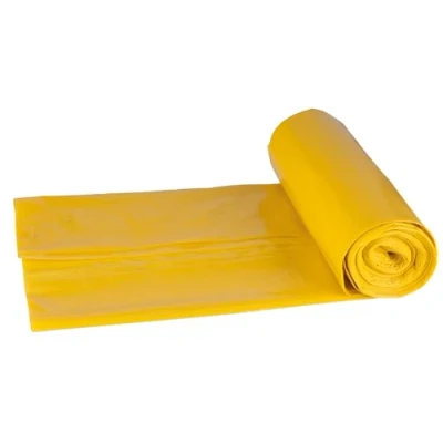 Immagine di DONAU ECO 22025432 06 sacchetti per la spazzatura, 120 l, resistenti metallo e plastica, 10 1 rotolo, sacchetto con angelo blu certificato, 100%