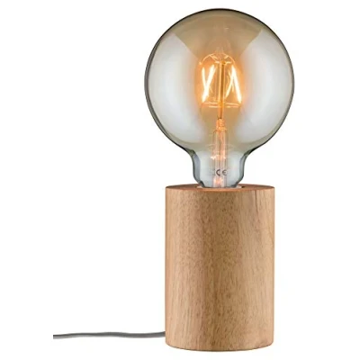 Immagine di Paulmann Neordic Talin 79640 Lampada da tavolo LED (monocolore) E27 20 W Legno