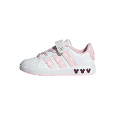 Immagine di adidas Sportswear Minnie Mouse Grand Court Sneakers basse per bambini, Taglia: 29, Cloud white clear pink chalk Sintetico