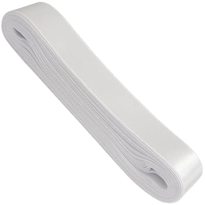 Immagine di AERZETIX C68187 Nastro di raso 10 metri x 30mm colore bianco in poliestere