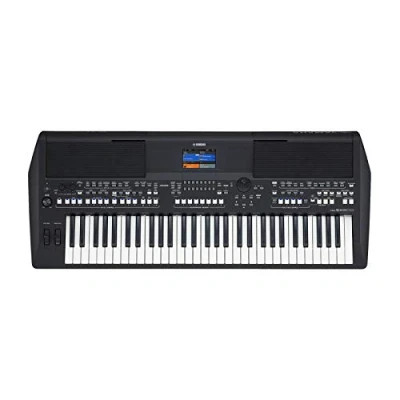 Immagine di Yamaha Digital Keyboard PSR SX600 Tastiera Digitale di Alta Qualità, con 61 Tasti Sensibili al Tocco, 850 Suoni Strumentali Realistici e Stili DJ, Nero