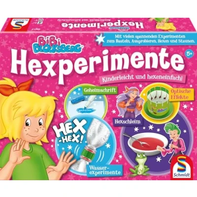 Immagine di Schmidt Spiele Bibi Blocksberg, Hexperiments, Magic Box, Esperimenti, Singolo, Multicolore, Small, 40617
