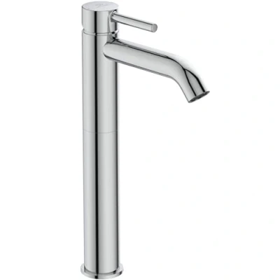 Immagine di Ideal Standard Ceraline, Miscelatore monocomando per lavabo da appoggio su piano, Cromato