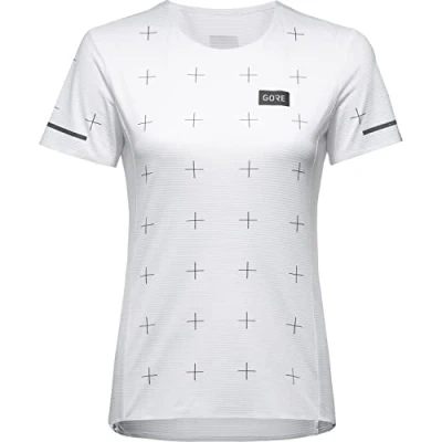 Immagine di GORE WEAR Maglia a Maniche Corte da Corsa Donna Contest Daily, 34, Bianco
