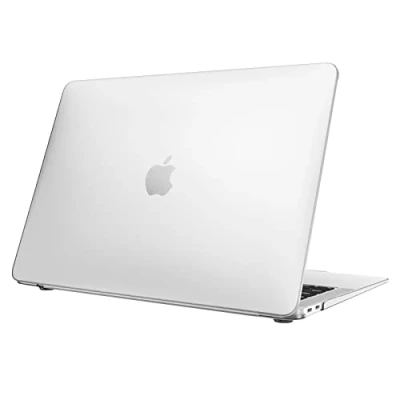 Immagine di FINTIE Custodia Compatibile con MacBook Air 13 2020 2019 2018 (Modello A2337 M1 / A2179 A1932) Sottile Cover Rigid Opaca Protettivo Guscio Case, Transparent