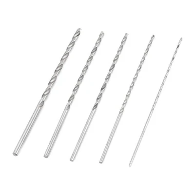 Immagine di Punta extra lunga HSS in acciaio ad alta velocità punte elicoidali Twist Drill (5 pezzi 150 mm)