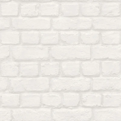 Immagine di Rasch carta da parati 201710 in bianca con effetto pietra, 10,05 m x 0,53 (lunghezza larghezza)