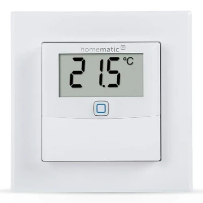Immagine di Homematic IP Sensore di temperatura e umidità con display, interno, 150180A0