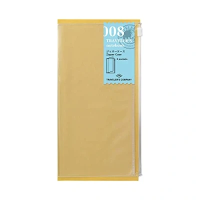Immagine di Midori Zipper Pocket Refill 008 per Notebook Traveler Regular Size