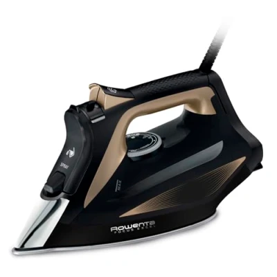 Immagine di Rowenta DW5325 Focus Excel Ferro da Stiro a Vapore 2700W, 2,2 L, Colpo 180 g/min, Piastra Microsteam HD, Impugnatura Ergonomica, Punta Profilata, Protezione Antigoccia, Modalità Eco