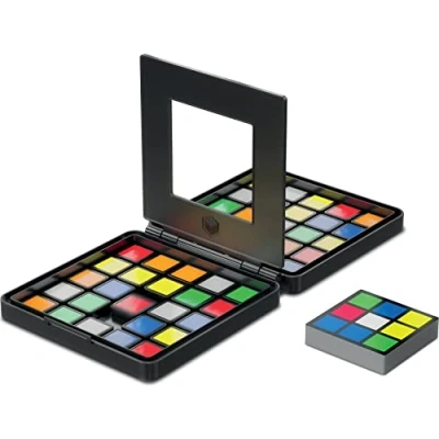 Immagine di Rubik&#039;s RACE VERSION VIAGE Gioco puzzle colorato da tavolo classico 3 x Strategia finale faccia a per 2 giocatori, facile trasportare 6063172 Giocattolo